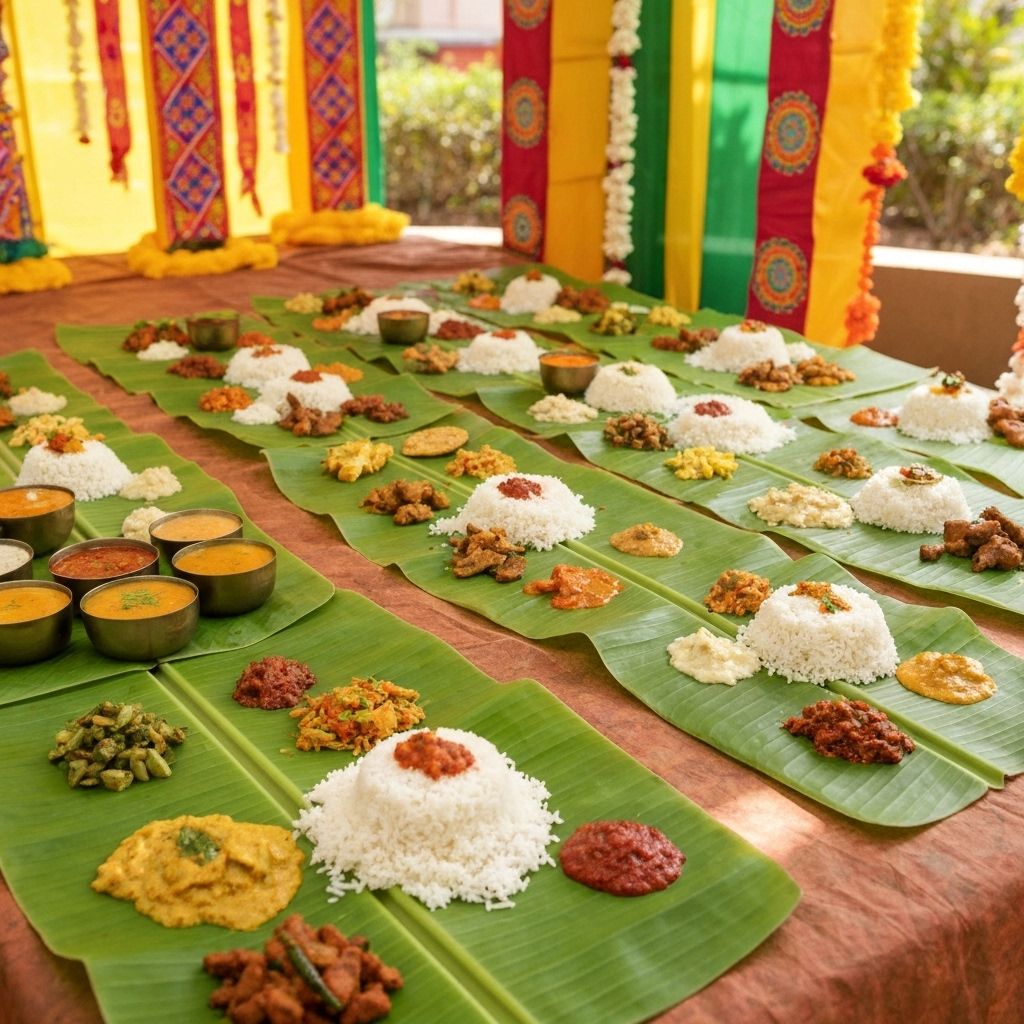 Grand Tamil Nadu wedding catering